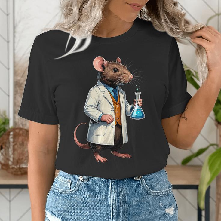 Science Rat Lab Science Scientist Mouse Teacher Chemistry Women's T-Shirt, Science Teacher Shirts, funny gift Science Rat Lab Science Scientist Mouse Teacher Chemistry Women's T-Shirt, Science Teacher Shirts, funny gift