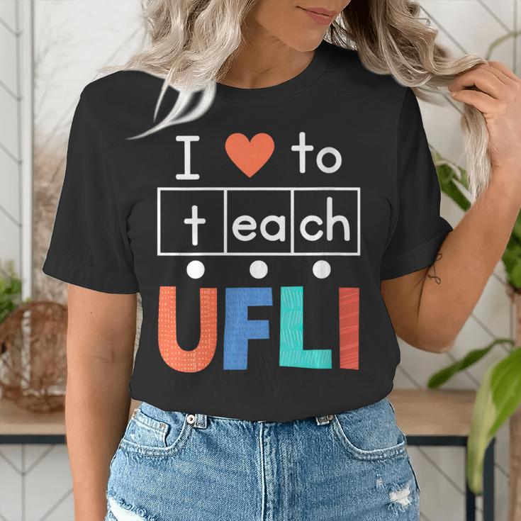 Science Of Reading I Love To Teach UFLI Teacher Literacy Women's T-Shirt, Science Teacher Shirts, funny gift Science Of Reading I Love To Teach UFLI Teacher Literacy Women's T-Shirt, Science Teacher Shirts, funny gift