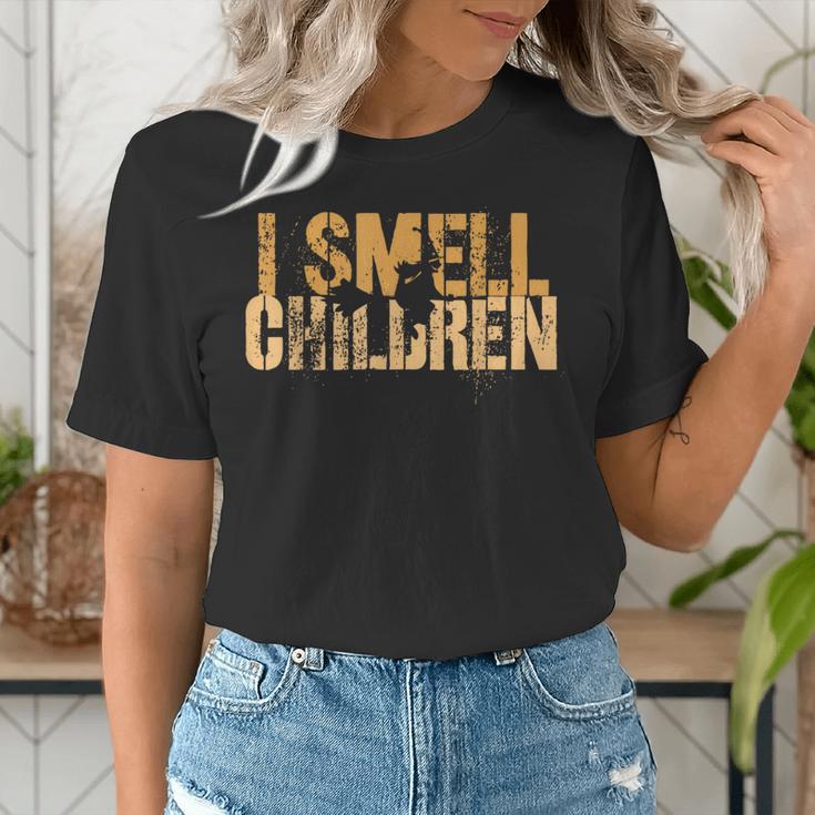 I SMELL CHILDREN Halloween Teacher Classroom I Teach Women's T-Shirt, funny gift I SMELL CHILDREN Halloween Teacher Classroom I Teach Women's T-Shirt, funny gift