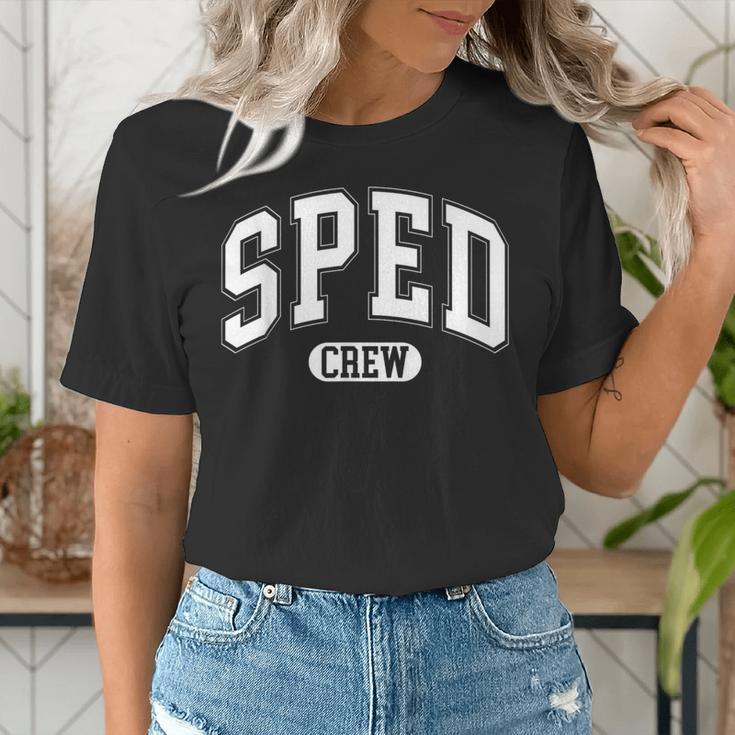 SPED Crew SPED Teacher Back To School For Women Men Women's T-Shirt, funny gift