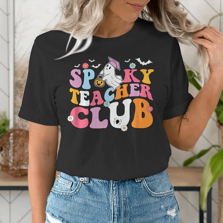 Spooky Teacher Club Halloween Women's T-Shirt, funny gift Spooky Teacher Club Halloween Women's T-Shirt, funny gift