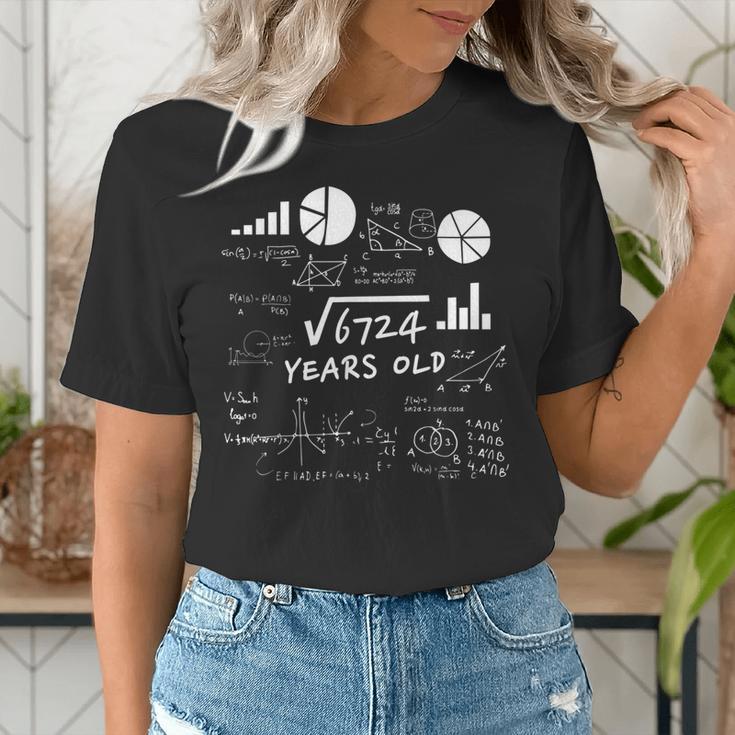 Square Root 82 Year Old Teacher 82nd Birthday For Men Women Kids Women's T-Shirt, funny gift Square Root 82 Year Old Teacher 82nd Birthday For Men Women Kids Women's T-Shirt, funny gift