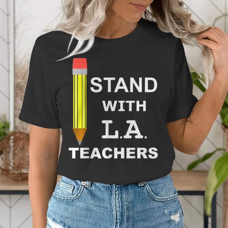 Stand With LA Teachers Tshirt United Los Angeles T Shirt Men Women Kids Women's T-Shirt, funny gift Stand With LA Teachers Tshirt United Los Angeles T Shirt Men Women Kids Women's T-Shirt, funny gift