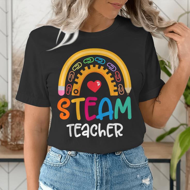 STEAM Teacher Squad Team Crew Back To School STEM Special Women's T-Shirt, funny gift STEAM Teacher Squad Team Crew Back To School STEM Special Women's T-Shirt, funny gift