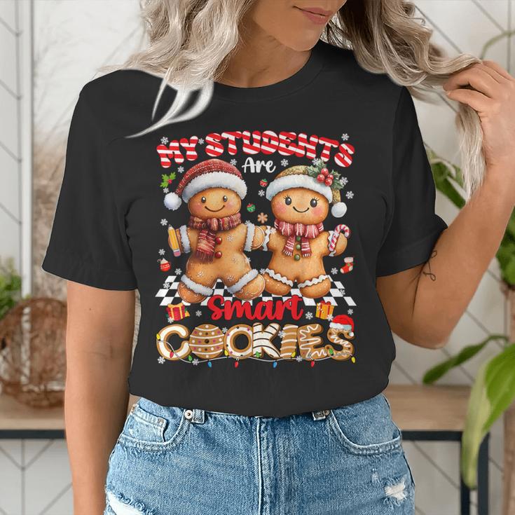 My Student Are Smart Cookies Pjs Christmas Xmas Teacher Women's T-Shirt, funny gift My Student Are Smart Cookies Pjs Christmas Xmas Teacher Women's T-Shirt, funny gift