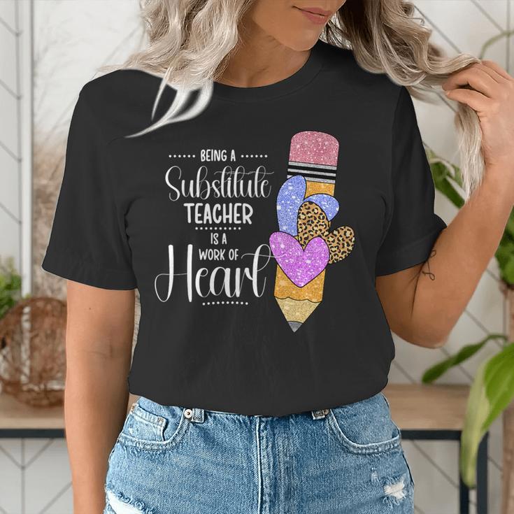 Being A Substitute Teacher Substitute Teaching Women's T-Shirt, funny gift