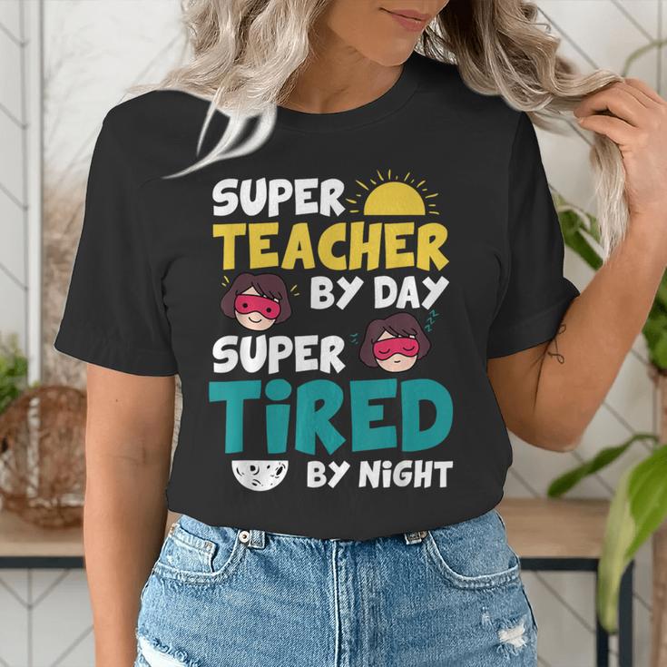 Super Hero Teacher Superheroes Women's T-Shirt, Super Teacher Shirts, funny gift Super Hero Teacher Superheroes Women's T-Shirt, Super Teacher Shirts, funny gift