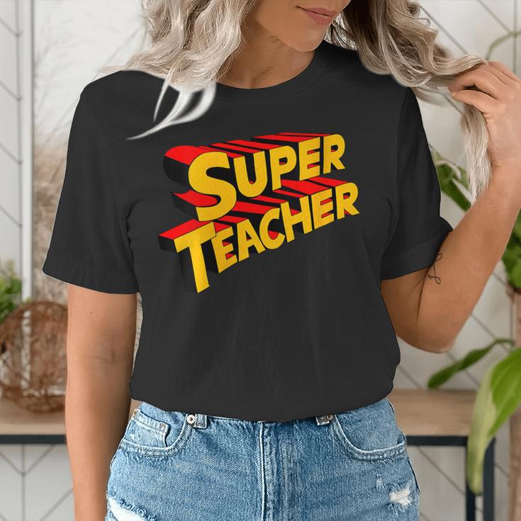 Super Teacher SuperTeacher Women's T-Shirt, Super Teacher Shirts, funny gift Super Teacher SuperTeacher Women's T-Shirt, Super Teacher Shirts, funny gift