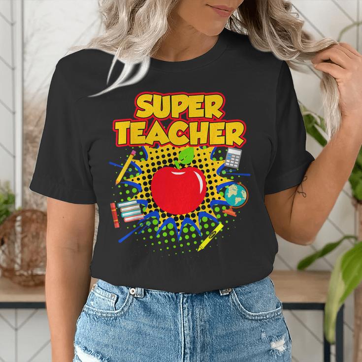 Superhero Teacher Appreciation Teaching Tee Women's T-Shirt, funny gift Superhero Teacher Appreciation Teaching Tee Women's T-Shirt, funny gift