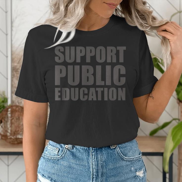 Support Public Education Protect Teachers Students Schools Women's T-Shirt, funny gift Support Public Education Protect Teachers Students Schools Women's T-Shirt, funny gift