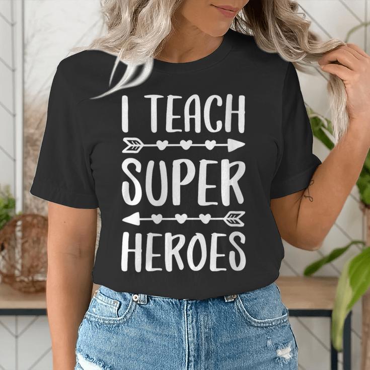 I Teach Superheroes Shirt Men Women School Teacher Women's T-Shirt, funny gift I Teach Superheroes Shirt Men Women School Teacher Women's T-Shirt, funny gift