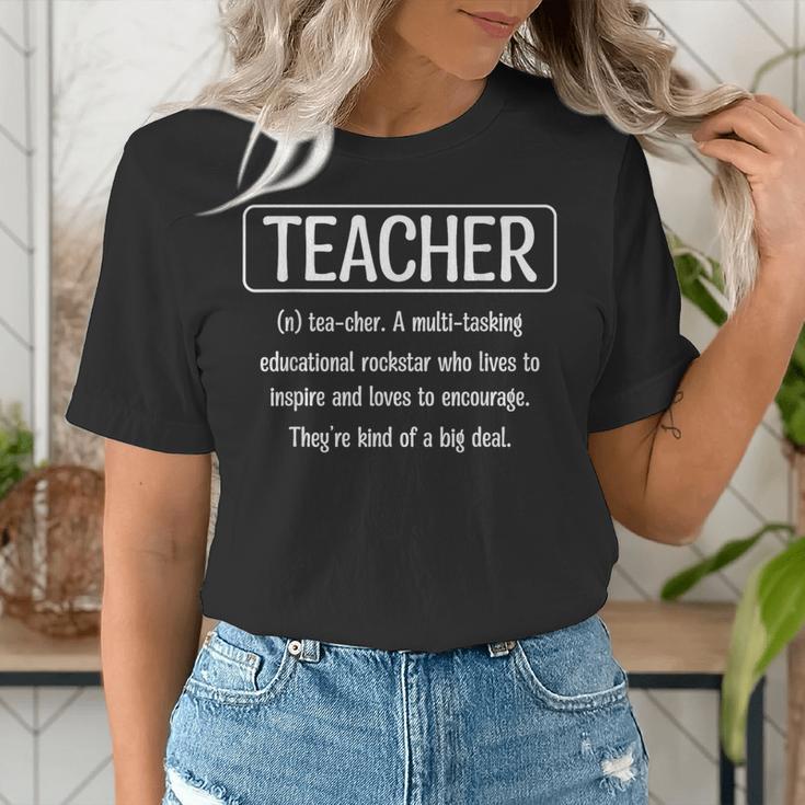 Teacher Definition Teacher Women's T-Shirt, funny gift Teacher Definition Teacher Women's T-Shirt, funny gift