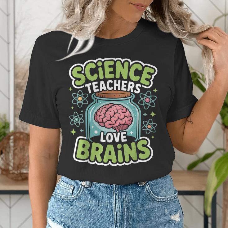 Teacher Halloween Costume Science Teachers Love Brains Women's T-Shirt, Science Teacher Shirts, funny gift Teacher Halloween Costume Science Teachers Love Brains Women's T-Shirt, Science Teacher Shirts, funny gift