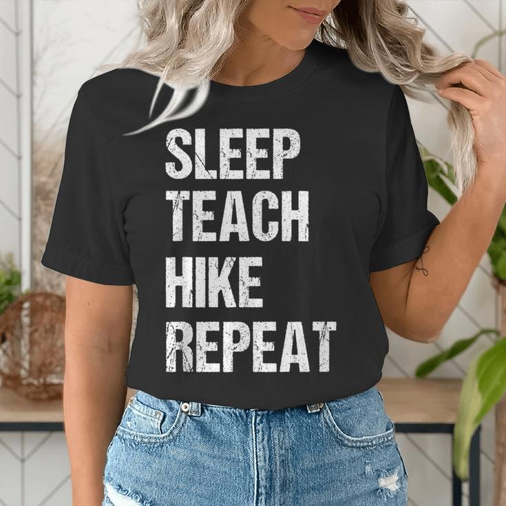Teacher Hiking Shirt Teaching Hiker T Shirt Women's T-Shirt, funny gift Teacher Hiking Shirt Teaching Hiker T Shirt Women's T-Shirt, funny gift