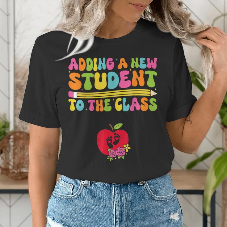 Teacher Pregnancy Announcement Clothing Expecting Teacher X-Small Women's T-Shirt, funny gift Teacher Pregnancy Announcement Clothing Expecting Teacher X-Small Women's T-Shirt, funny gift
