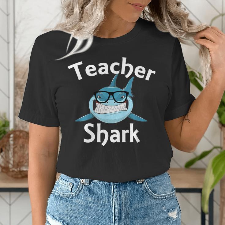 Teacher Shark Teacher For Men Women Women's T-Shirt, funny gift Teacher Shark Teacher For Men Women Women's T-Shirt, funny gift