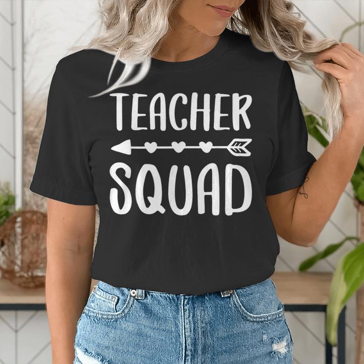 Teacher Squad Shirt Men Women Teacher Team Women's T-Shirt, funny gift