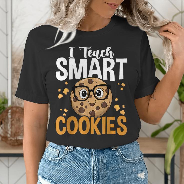 Teacher I Teach Smart Cookies Nerd Women's T-Shirt, funny gift Teacher I Teach Smart Cookies Nerd Women's T-Shirt, funny gift