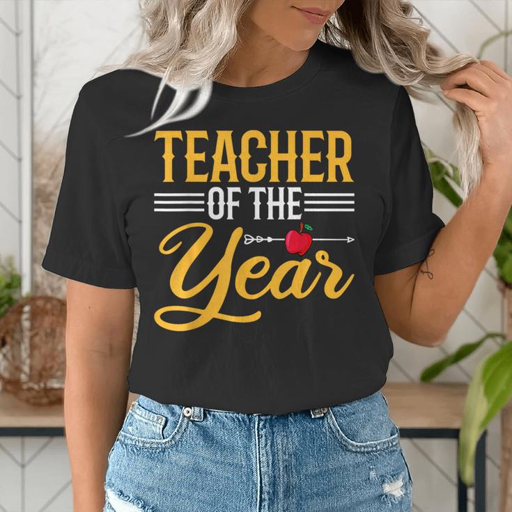 Teacher Of The Year Men Women Teachers Women's T-Shirt, funny gift Teacher Of The Year Men Women Teachers Women's T-Shirt, funny gift