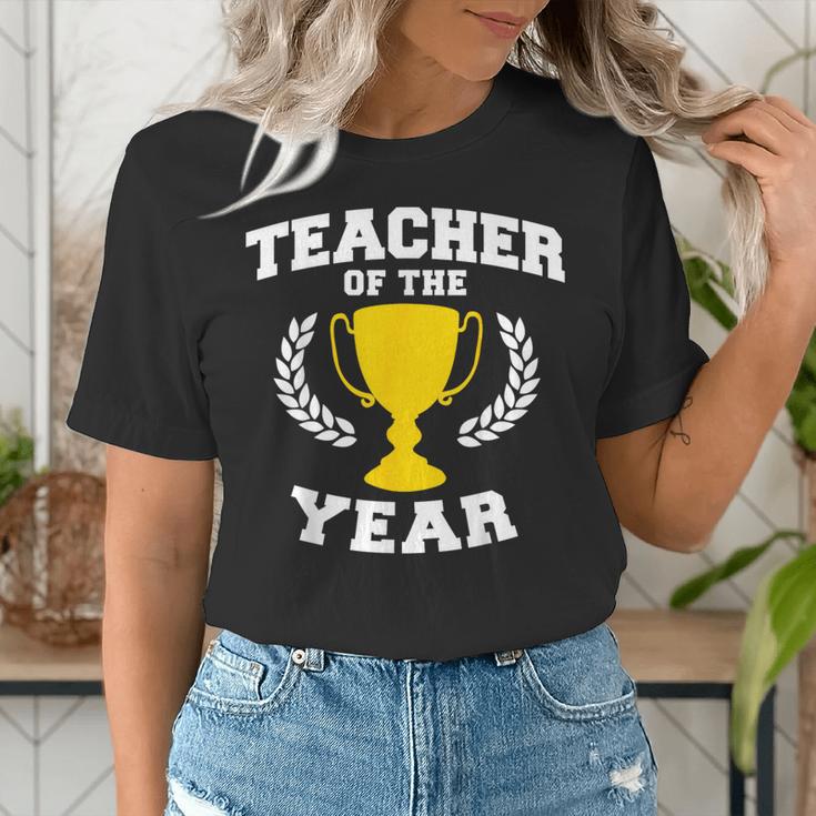 Teacher Of The Year For Men Women Women's T-Shirt, funny gift Teacher Of The Year For Men Women Women's T-Shirt, funny gift