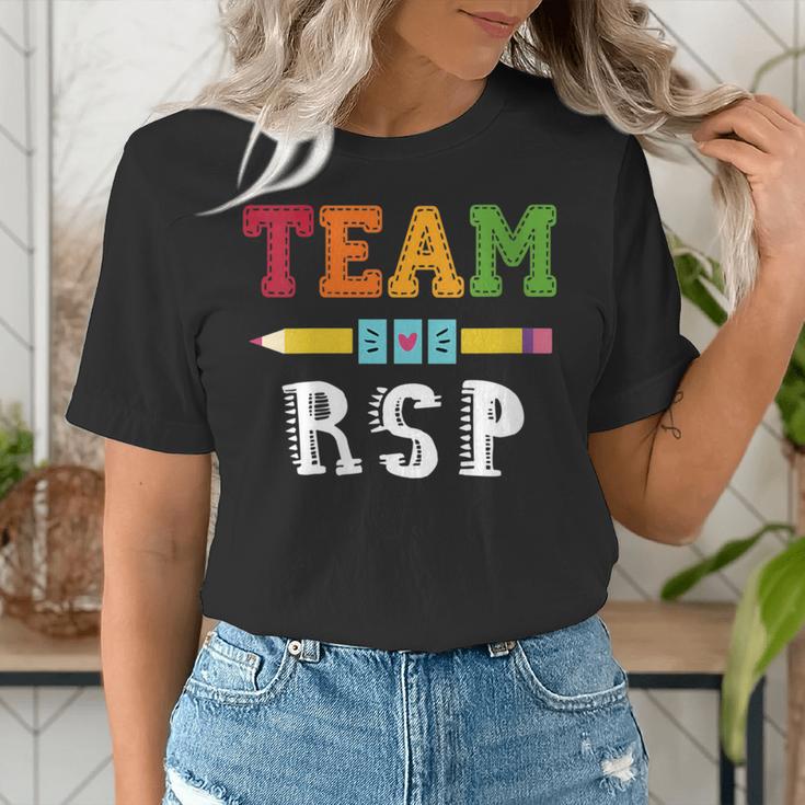 Team RSP RSP Teacher Kindergarten Teacher Women's T-Shirt, funny gift Team RSP RSP Teacher Kindergarten Teacher Women's T-Shirt, funny gift