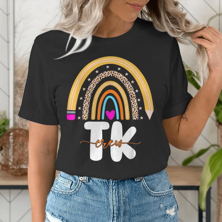 Team TK Transitional Kindergaten TK Crew Squad Teacher Kids Women's T-Shirt, funny gift Team TK Transitional Kindergaten TK Crew Squad Teacher Kids Women's T-Shirt, funny gift