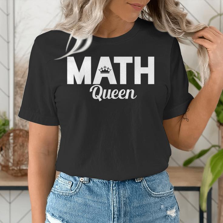 TeeArt Math Mathematics Queen Math Teacher Women's T-Shirt, funny gift TeeArt Math Mathematics Queen Math Teacher Women's T-Shirt, funny gift