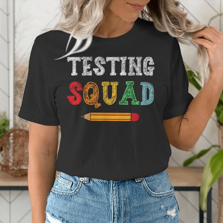 Testing Squad Costume Test Day Teacher Student School Women's T-Shirt, funny gift Testing Squad Costume Test Day Teacher Student School Women's T-Shirt, funny gift