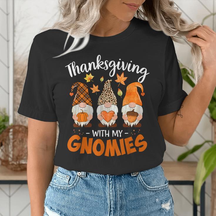 Thanksgiving Shirts For Women With My Gnomies Teachers Gnome Women's T-Shirt, funny gift Thanksgiving Shirts For Women With My Gnomies Teachers Gnome Women's T-Shirt, funny gift
