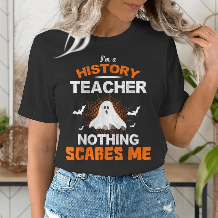 History Teacher School Shirt Halloween Educator Men Women Kids Women's T-Shirt, History Teacher Shirts, funny gift