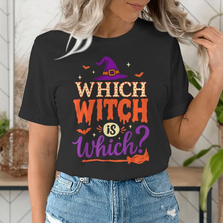 Which Witch Is Which Halloween For Women Men English Teacher Women's T-Shirt, English Teacher Shirts, funny gift Which Witch Is Which Halloween For Women Men English Teacher Women's T-Shirt, English Teacher Shirts, funny gift