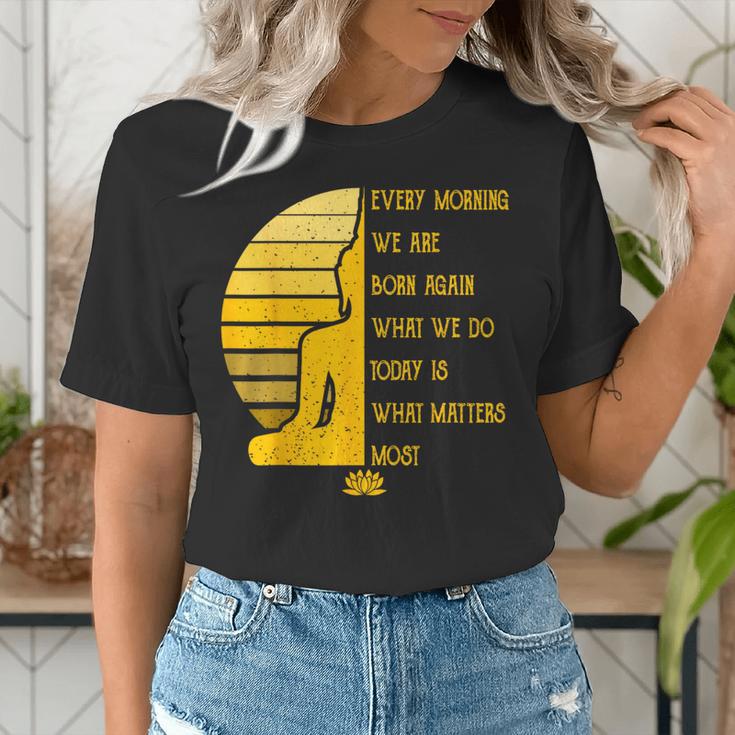 Yoga Meditation Buddha Yoga Teacher T-Shirt Women's T-Shirt, funny gift