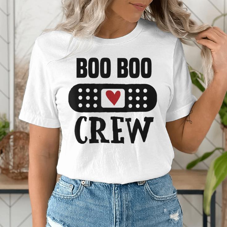 Boo Boo Crew First Aid School Nurse Day Care Teacher Women's T-Shirt, funny gift Boo Boo Crew First Aid School Nurse Day Care Teacher Women's T-Shirt, funny gift