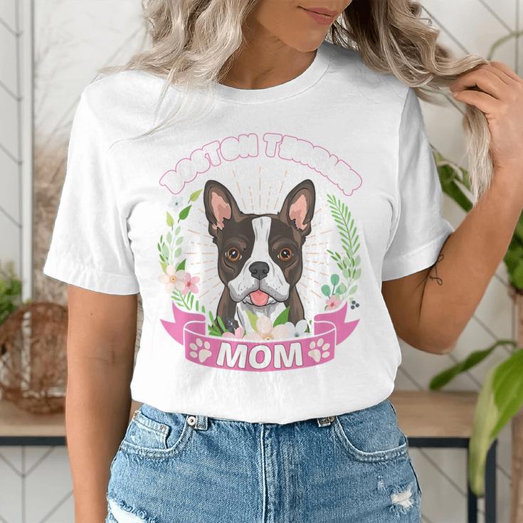 Boston Terrier Mom Mother's Day Women's T-Shirt, Boston Terrier Mom Shirts, funny gift
