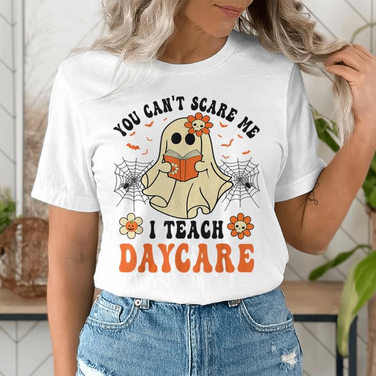 You Can't Scare Me I Teach Daycare Teacher Halloween Ghost Women's T-Shirt, funny gift You Can't Scare Me I Teach Daycare Teacher Halloween Ghost Women's T-Shirt, funny gift