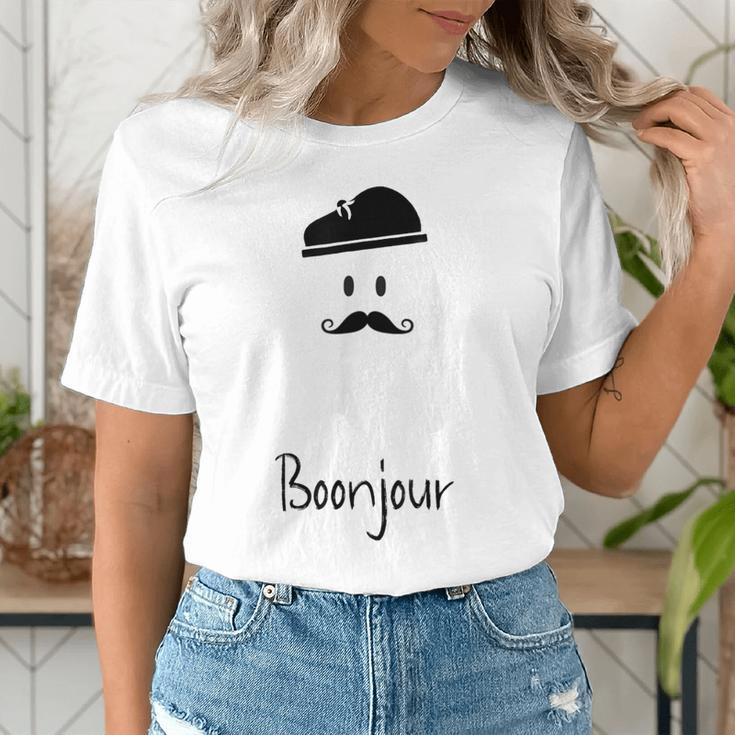 French Teacher Halloween Bonjour Ghost Women's T-Shirt, funny gift French Teacher Halloween Bonjour Ghost Women's T-Shirt, funny gift