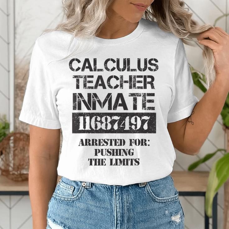 Halloween Calculus Teacher Prisoner Costume Women's T-Shirt, funny gift Halloween Calculus Teacher Prisoner Costume Women's T-Shirt, funny gift