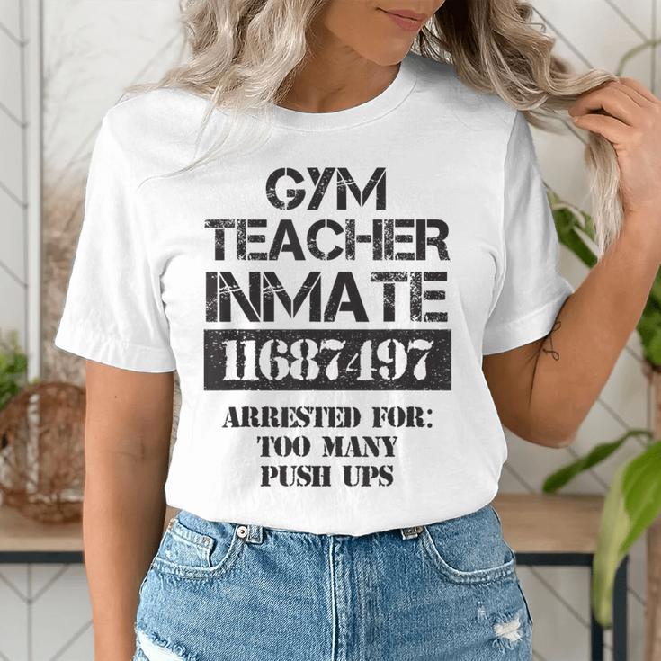 Halloween Gym Teacher Prisoner Costume Women's T-Shirt, funny gift Halloween Gym Teacher Prisoner Costume Women's T-Shirt, funny gift