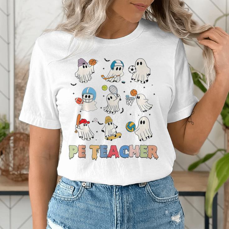 Halloween PE Teacher Spooky Physical Education Teacher Women's T-Shirt, Pe Teacher Shirts, funny gift Halloween PE Teacher Spooky Physical Education Teacher Women's T-Shirt, Pe Teacher Shirts, funny gift