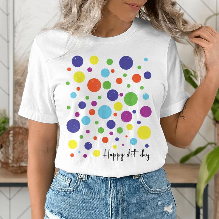 Happy Dot Day 2025 Polka Dot Boys Girls Kids Teacher Dot Day Women's T-Shirt, funny gift Happy Dot Day 2025 Polka Dot Boys Girls Kids Teacher Dot Day Women's T-Shirt, funny gift