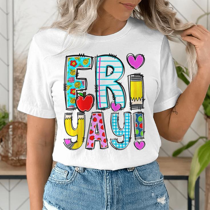 Happy Fri-Yay Friday Lovers Fun Teacher Life FriYay Weekend Women's T-Shirt, funny gift Happy Fri-Yay Friday Lovers Fun Teacher Life FriYay Weekend Women's T-Shirt, funny gift