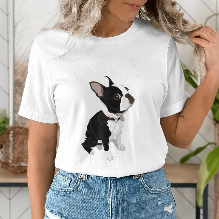 Love NOPE Boston Terrier Dog Lover Women's T-Shirt, funny gift