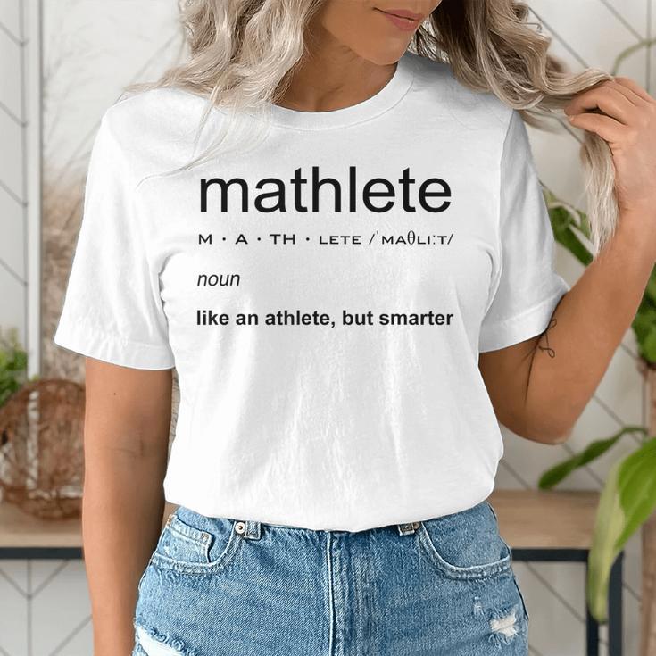 Mathlete Definition Math Math Teacher Nerd Geek Men Women Girls Kids Women's T-Shirt, funny gift Mathlete Definition Math Math Teacher Nerd Geek Men Women Girls Kids Women's T-Shirt, funny gift