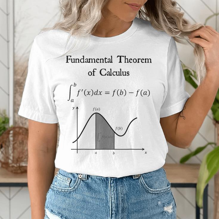 Nerdy Fundamental Theorem Of Calculus Math Teacher Geek Women's T-Shirt, funny gift