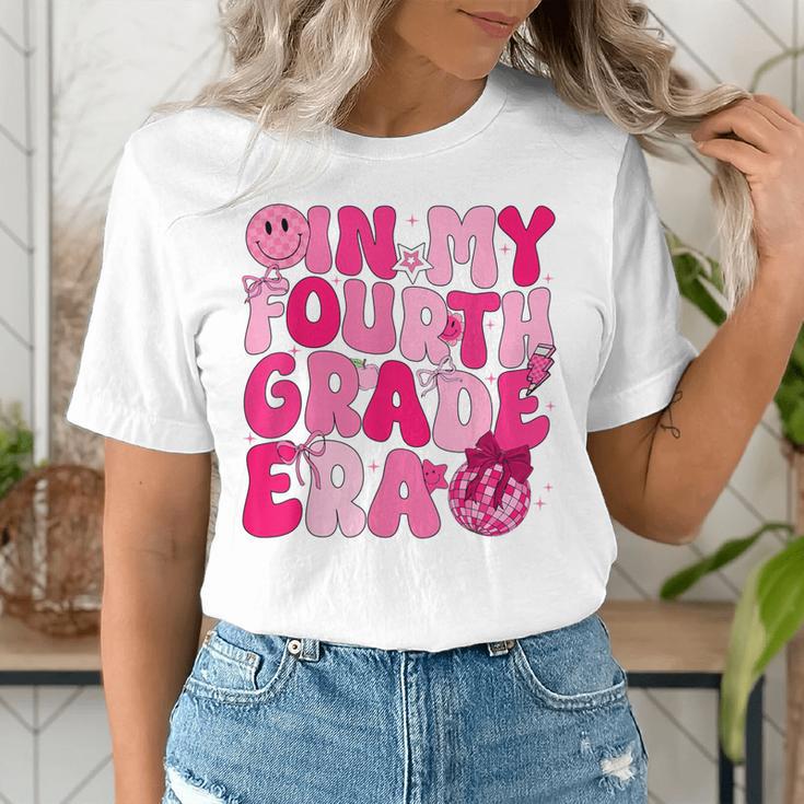 Pink Fourth Grade Era 4th Back To School Grade Teacher Women's T-Shirt, 4th Grade Teacher Shirts, funny gift