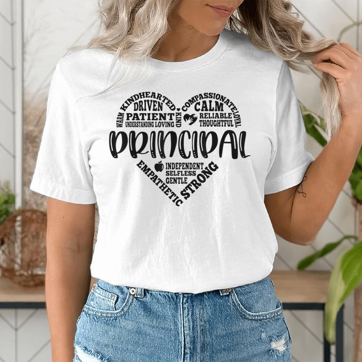 Principal Heart Life School Principal Teacher Appreciation Women's T-Shirt, funny gift Principal Heart Life School Principal Teacher Appreciation Women's T-Shirt, funny gift