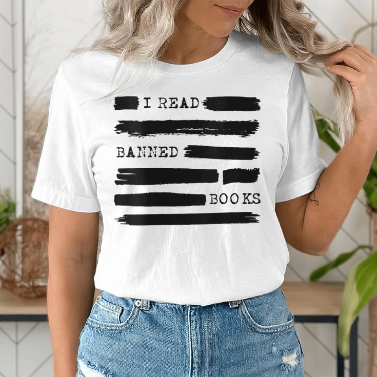 I Read Banned Books Banned Books Week Librarian Teacher Women's T-Shirt, funny gift I Read Banned Books Banned Books Week Librarian Teacher Women's T-Shirt, funny gift