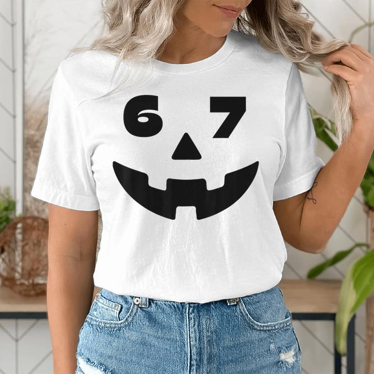 Six Seven Halloween Costume For Students Teachers 6 7 Women's T-Shirt, funny gift Six Seven Halloween Costume For Students Teachers 6 7 Women's T-Shirt, funny gift