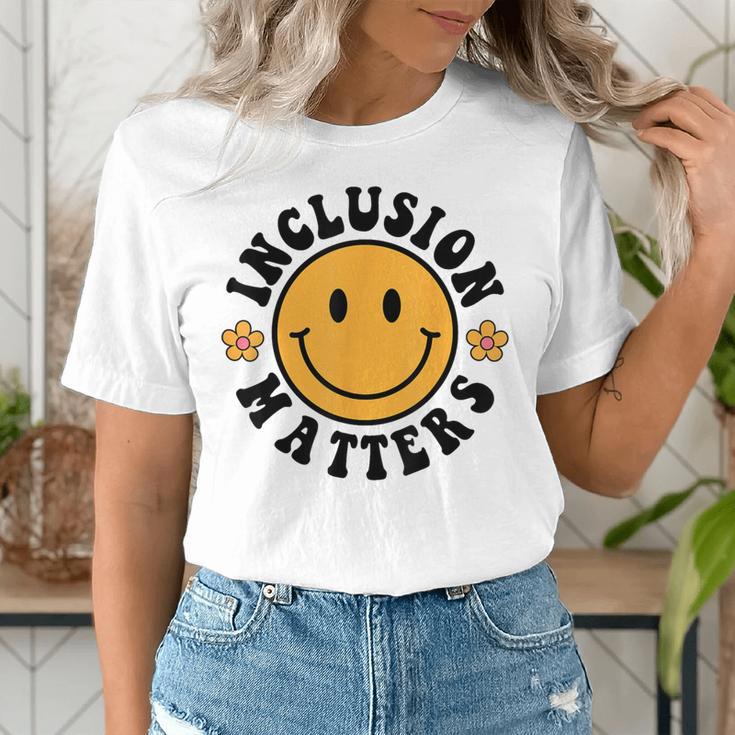 Special Education Teacher Autism Awareness Inclusion Matters Women's T-Shirt, funny gift Special Education Teacher Autism Awareness Inclusion Matters Women's T-Shirt, funny gift