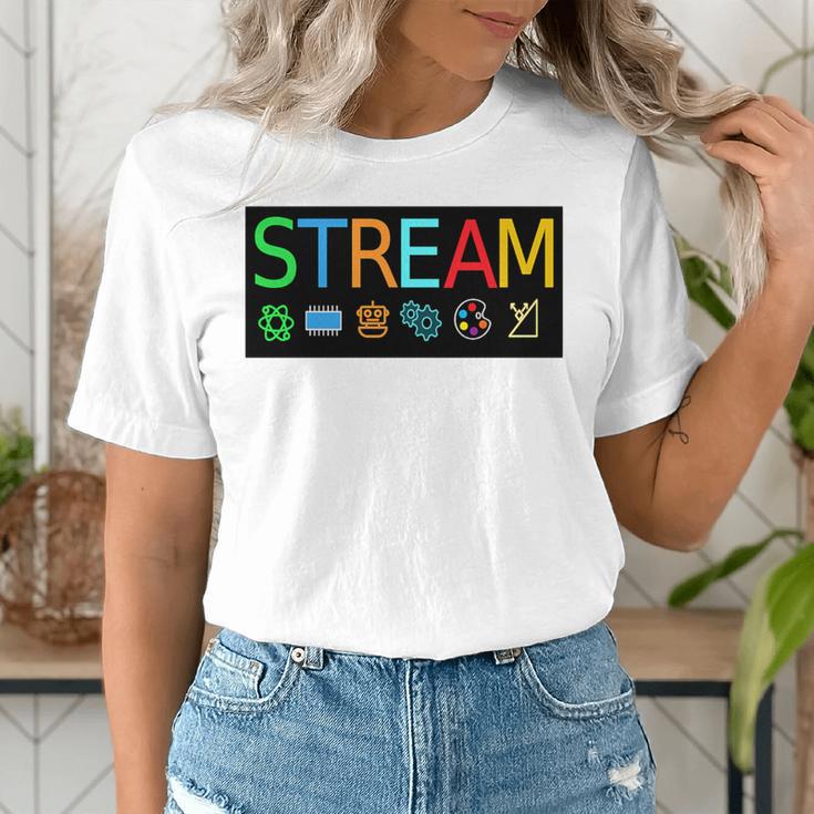 Stream Technology Robotics Shirt For Teachers And Students Premium Tri-Blend Women's T-Shirt, funny gift